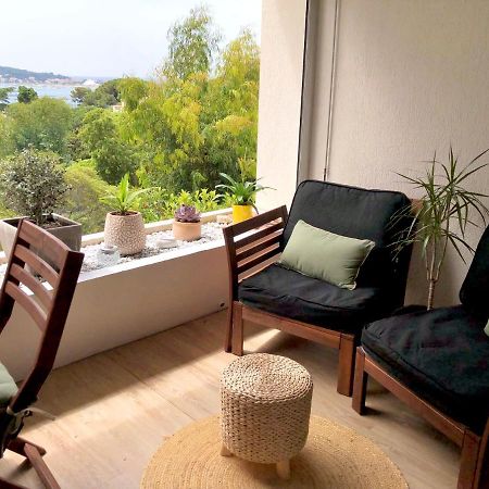 Nouveau -Charme&Calme-TAMARIS- Vue mer - Piscine - Le Petit Olivier sur Mer La Seyne-sur-Mer Eksteriør bilde