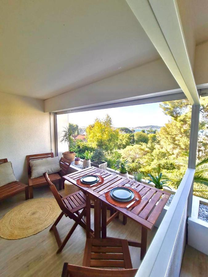 Nouveau -Charme&Calme-TAMARIS- Vue mer - Piscine - Le Petit Olivier sur Mer La Seyne-sur-Mer Eksteriør bilde